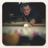 Dessous-de-verre Carré En Papier Honnêtement par Billy Kay Music Video Drink Coaste (Devant)