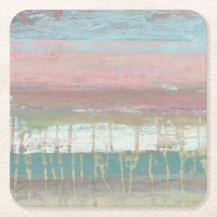 Dessous-de-verre Carré En Papier Horizon épousseté