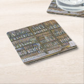 Dessous-de-verre Carré En Papier Hot, mais pas Moving (Incliné)