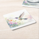 Dessous-de-verre Carré En Papier Hummingbird (Incliné)