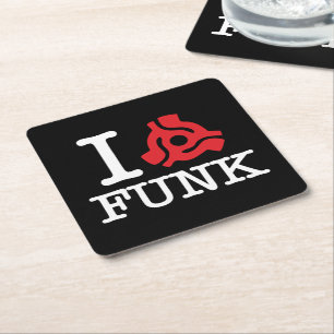 Dessous-de-verre Carré En Papier I 45 Adaptateur Funk