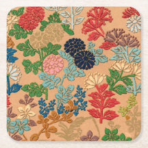 Impression Fleurale Japonaise Vintage sur Imprimé