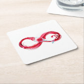 Dessous-de-verre Carré En Papier Infinity (Incliné)