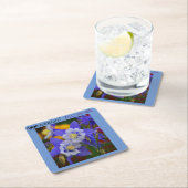 Dessous-de-verre Carré En Papier Inspirant (En situation)