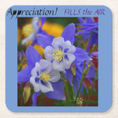 Dessous-de-verre Carré En Papier Inspirant (Devant)