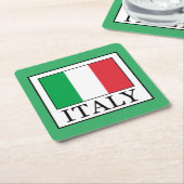 Dessous-de-verre Carré En Papier Italie (Incliné)