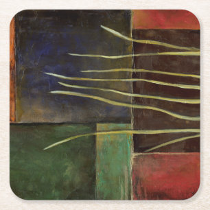 Dessous-de-verre Carré En Papier Jardin Zen I