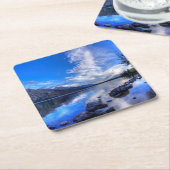 Dessous-de-verre Carré En Papier Jenny dans le matin (Incliné)