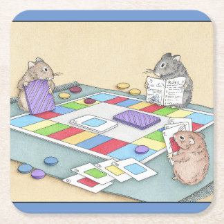 Dessous-de-verre Carré En Papier Jeux de hamsters