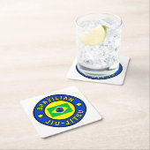 Dessous-de-verre Carré En Papier Jiu Jitsu (En situation)