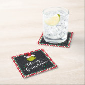 Dessous-de-verre Carré En Papier Joyeux Grinchmas | Grinch Holiday Party (En situation)
