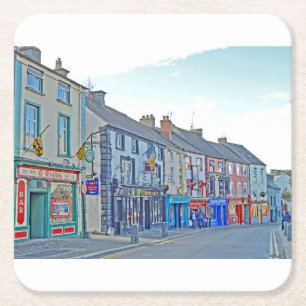 Dessous-de-verre Carré En Papier Kilkenny Rue Stone Coaster