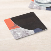 Dessous-de-verre Carré En Papier Kosmos II (Incliné)