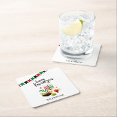 Dessous-de-verre Carré En Papier Kwanzaa (En situation)