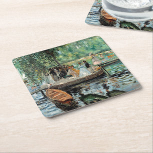 Dessous-de-verre Carré En Papier La Grenouillère Auguste Renoir