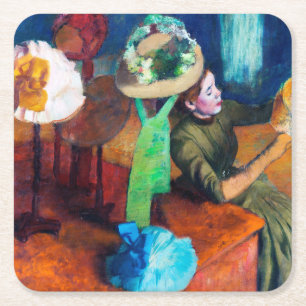 Dessous-de-verre Carré En Papier La Magasine De Fabriques, Edgar Degas
