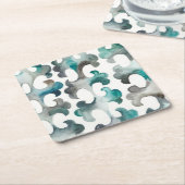 Dessous-de-verre Carré En Papier La Mer (Incliné)