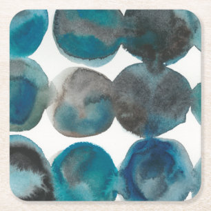 Dessous-de-verre Carré En Papier La Mer - Cercles