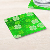 Dessous-de-verre Carré En Papier La Saint-Patrick (Incliné)