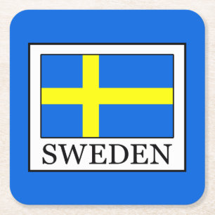 Dessous-de-verre Carré En Papier La Suède