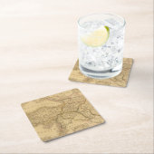 Dessous-de-verre Carré En Papier La Syrie (En situation)