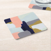 Dessous-de-verre Carré En Papier Langue (Incliné)