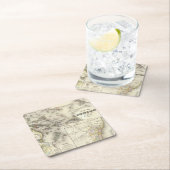 Dessous-de-verre Carré En Papier L'Australie (En situation)