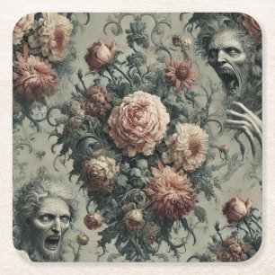 Dessous-de-verre Carré En Papier 🩸 Lazare pleure – Gothique Victorien