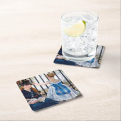 Dessous-de-verre Carré En Papier Le Chemin de fer, Edouard Manet (En situation)