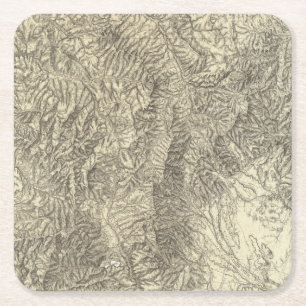 Dessous-de-verre Carré En Papier Le Colorado 2