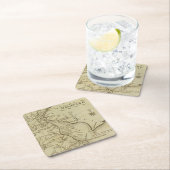 Dessous-de-verre Carré En Papier Le Delaware (En situation)