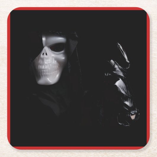 Dessous-de-verre Carré En Papier Le Gant - (Devant)