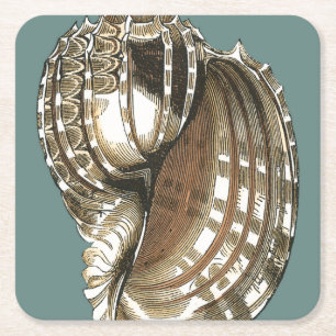 Dessous-de-verre Carré En Papier Le joyau de l'océan