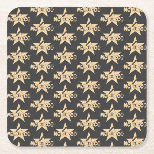 Dessous-de-verre Carré En Papier Le Maroc est fier de chaque détail