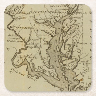 Dessous-de-verre Carré En Papier Le Maryland 5