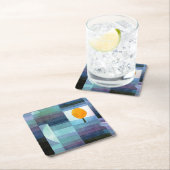 Dessous-de-verre Carré En Papier Le Messager d'Automne, Klee (En situation)