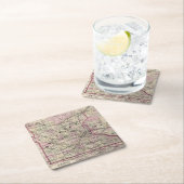 Dessous-de-verre Carré En Papier Le Minnesota 9 (En situation)