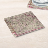 Dessous-de-verre Carré En Papier Le Missouri 7 (Incliné)