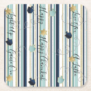 Dessous-de-verre Carré En Papier Le nouvel élégant aussi