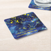 Dessous-de-verre Carré En Papier Le Petit Prince (Incliné)