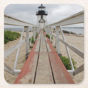 Dessous-de-verre Carré En Papier Le phare actuel, dernier de beaucoup