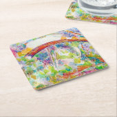 Dessous-de-verre Carré En Papier Le pont, Paul Cezanne (Incliné)