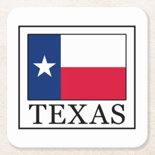 Dessous-de-verre Carré En Papier Le Texas