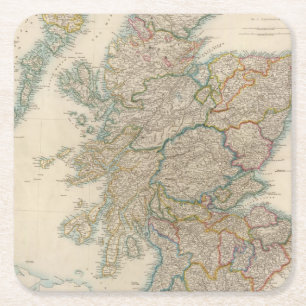 Dessous-de-verre Carré En Papier L'Ecosse 3