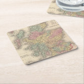 Dessous-de-verre Carré En Papier L'Ecosse 6 (Incliné)