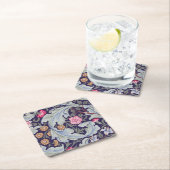 Dessous-de-verre Carré En Papier Leicester, William Morris (En situation)
