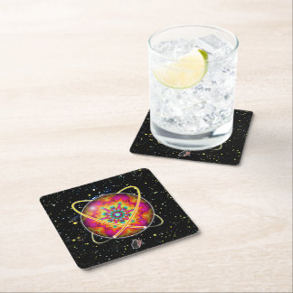 Dessous-de-verre Carré En Papier Lektron Orbz