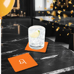 Dessous-de-verre Carré En Papier Leo zodiac - néon orange<br><div class="desc">Illuminez votre prochaine célébration avec nos Dessous de verre en papier orange Neon Symbole de Leo Zodiac ! Ces Dessous de verre vibrants sont conçus pour faire une déclaration audacieuse, parfaite pour ceux qui rayonnent l'énergie enflammée du signe Léon. Chaque Dessous de verre est décoré d'une teinte d'orange néon frappante,...</div>