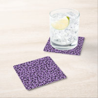 Leopard Print, Léopard Spots, Purple Leopard