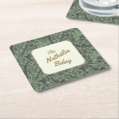 Dessous-de-verre Carré En Papier Les Cabanas (Incliné)